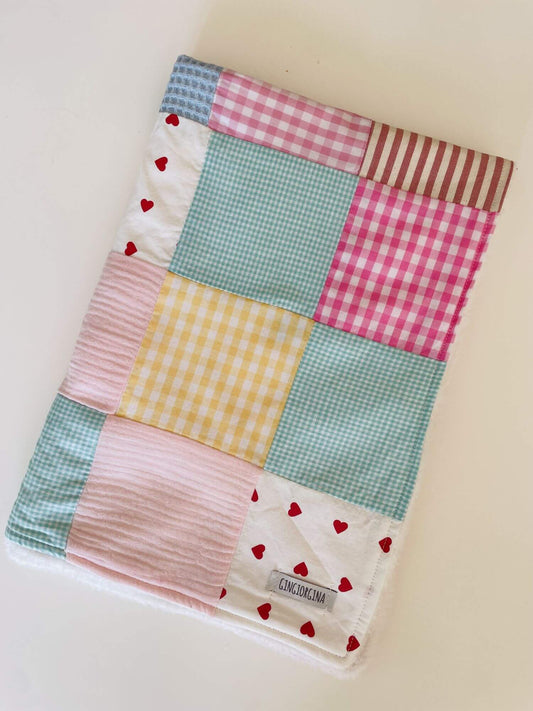 Copertina PATCHWORK culla