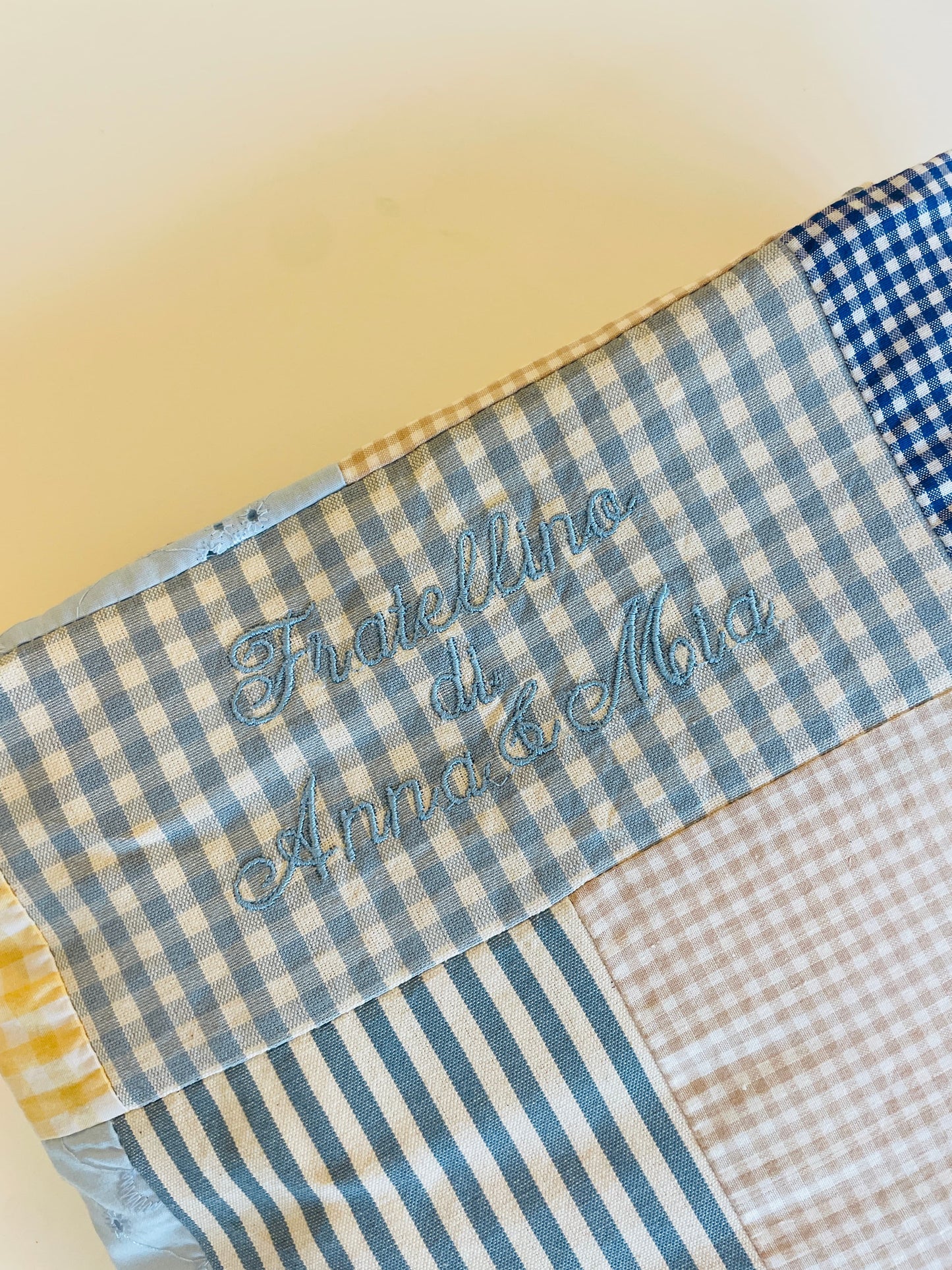 Copertina PATCHWORK culla