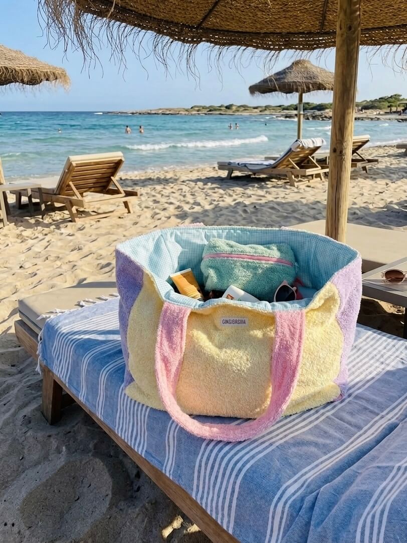 BORSA MARE MULTICOLOR